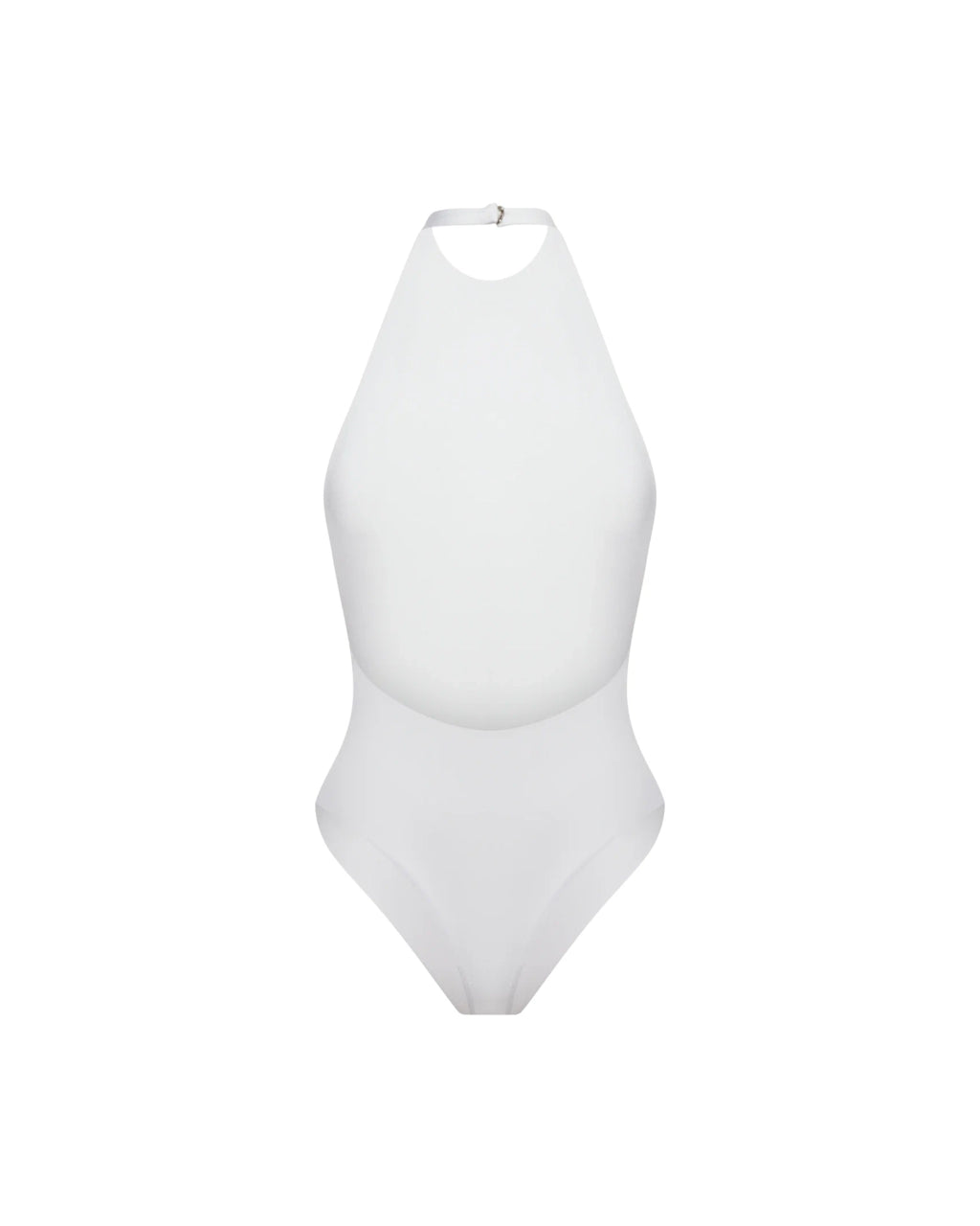 White Open-back Bodysuit