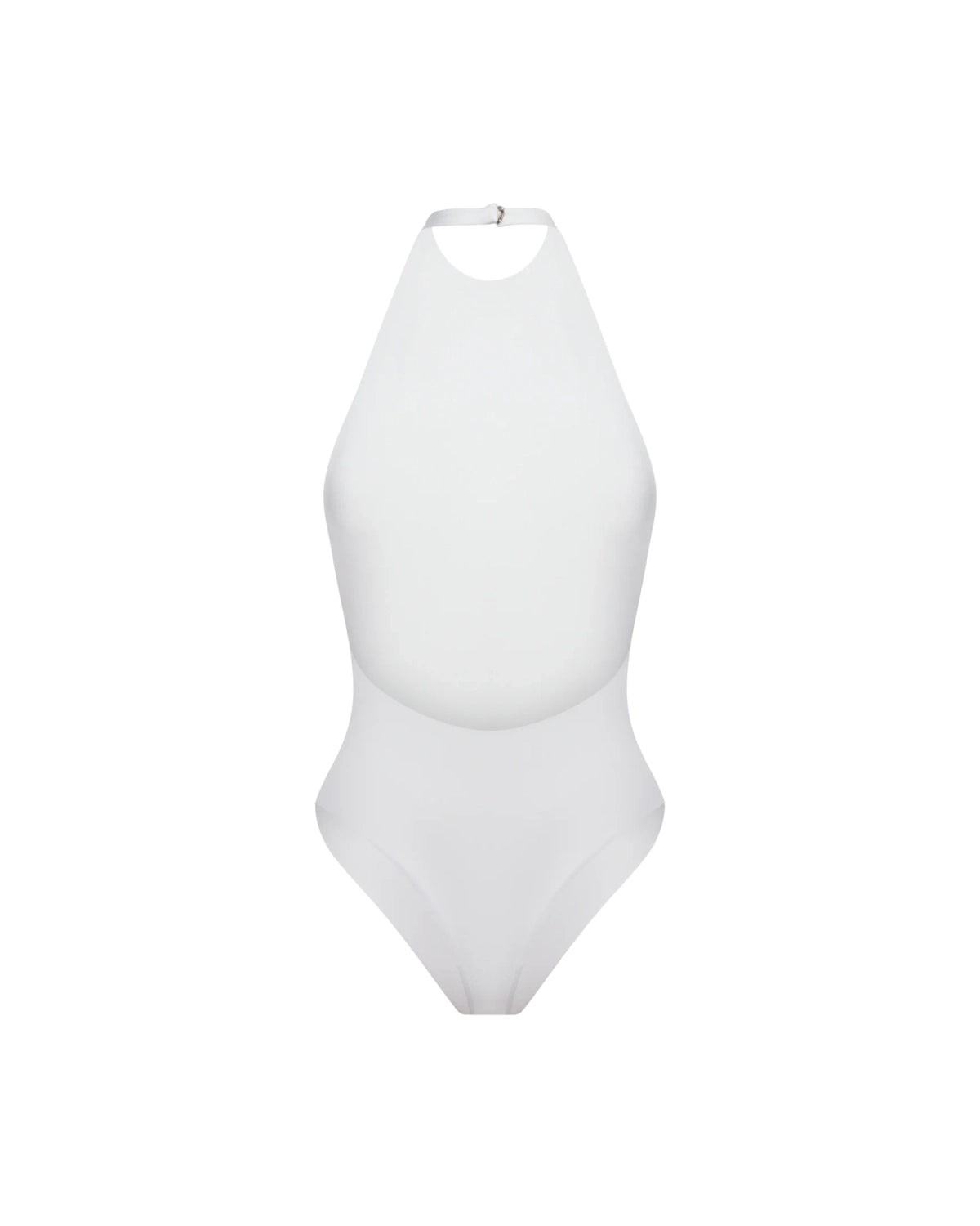 White Open-back Bodysuit