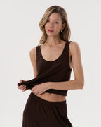 Loose Tank (Chocolate)