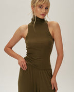Sleeveless Top (Olive)