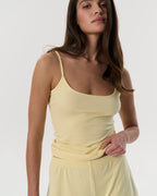 Thin-Strap Tank (Lemon)