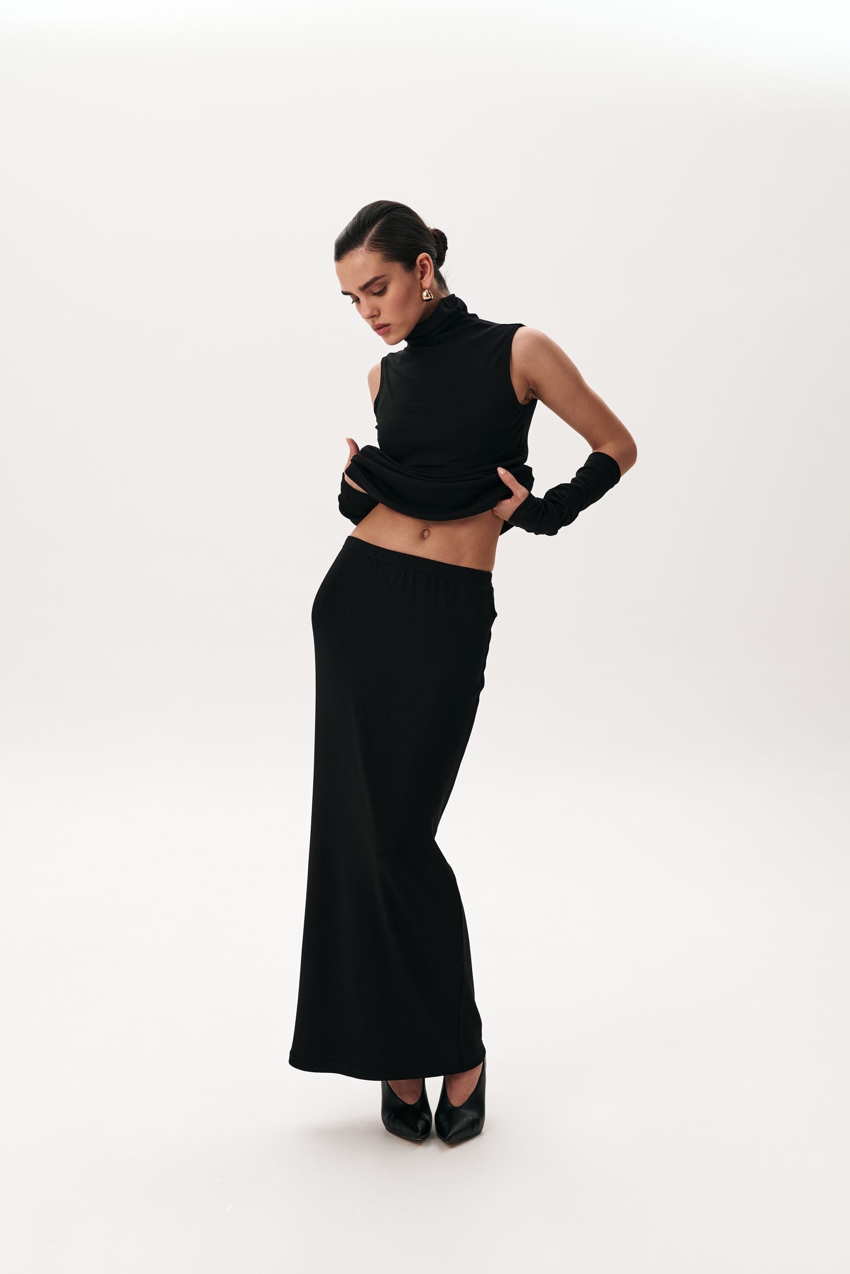 In&Out Skirt, Black