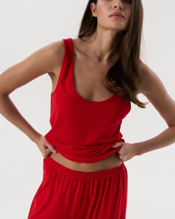 Loose Tank (Red)