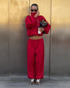 Windbreaker with a peplum “Nicole"