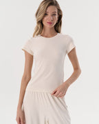 Fitted T-Shirt (Milk)