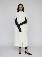 Cape coat “Grace”, Milk