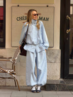 Windbreaker with a peplum “Nicole"
