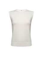 MERINO VEST IVORY