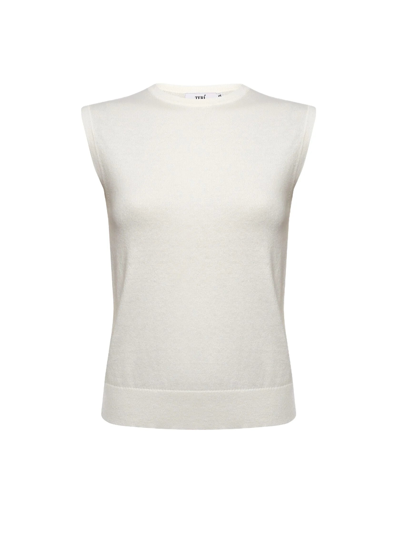 MERINO VEST IVORY