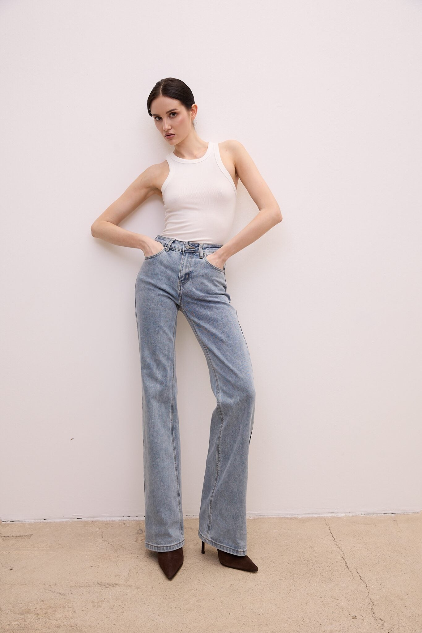 FLARE JEANS LIGHT BLUE