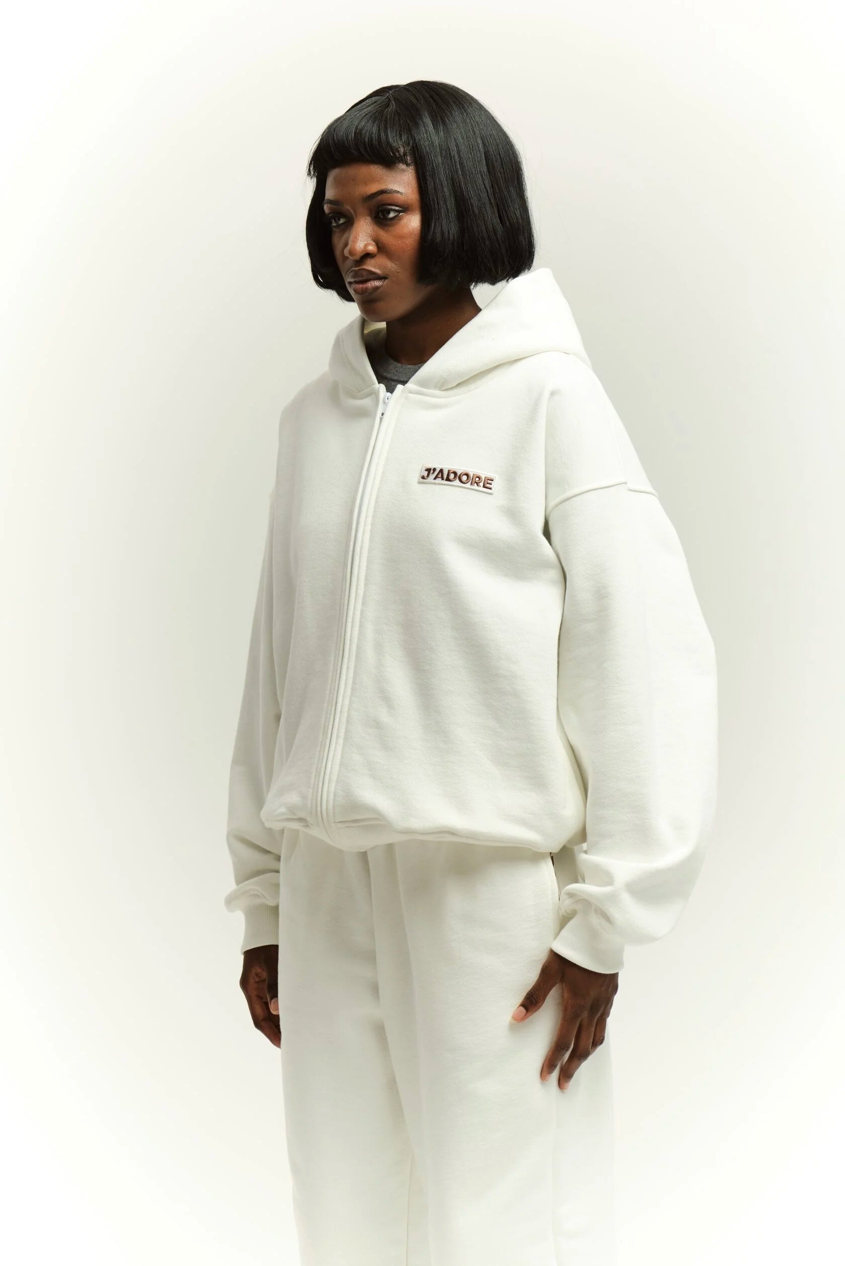 Milk zip hoodie