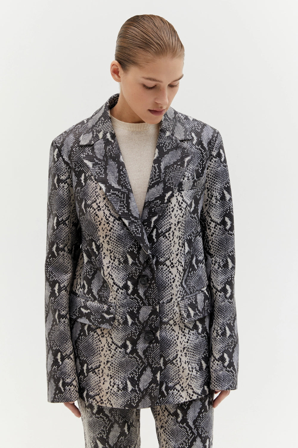 Leather Jacket "Show Your True Face"