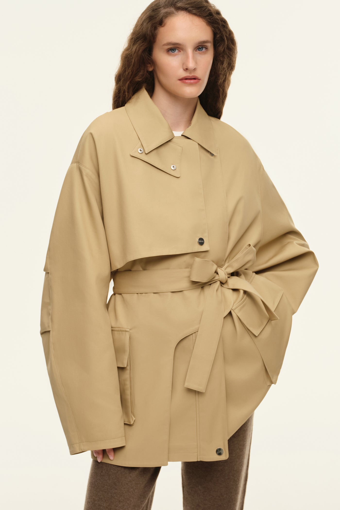 Cropped Trench "The Love Letter"