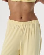 Straight-Leg Trousers (Lemon)