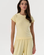 Fitted T-Shirt (Lemon)