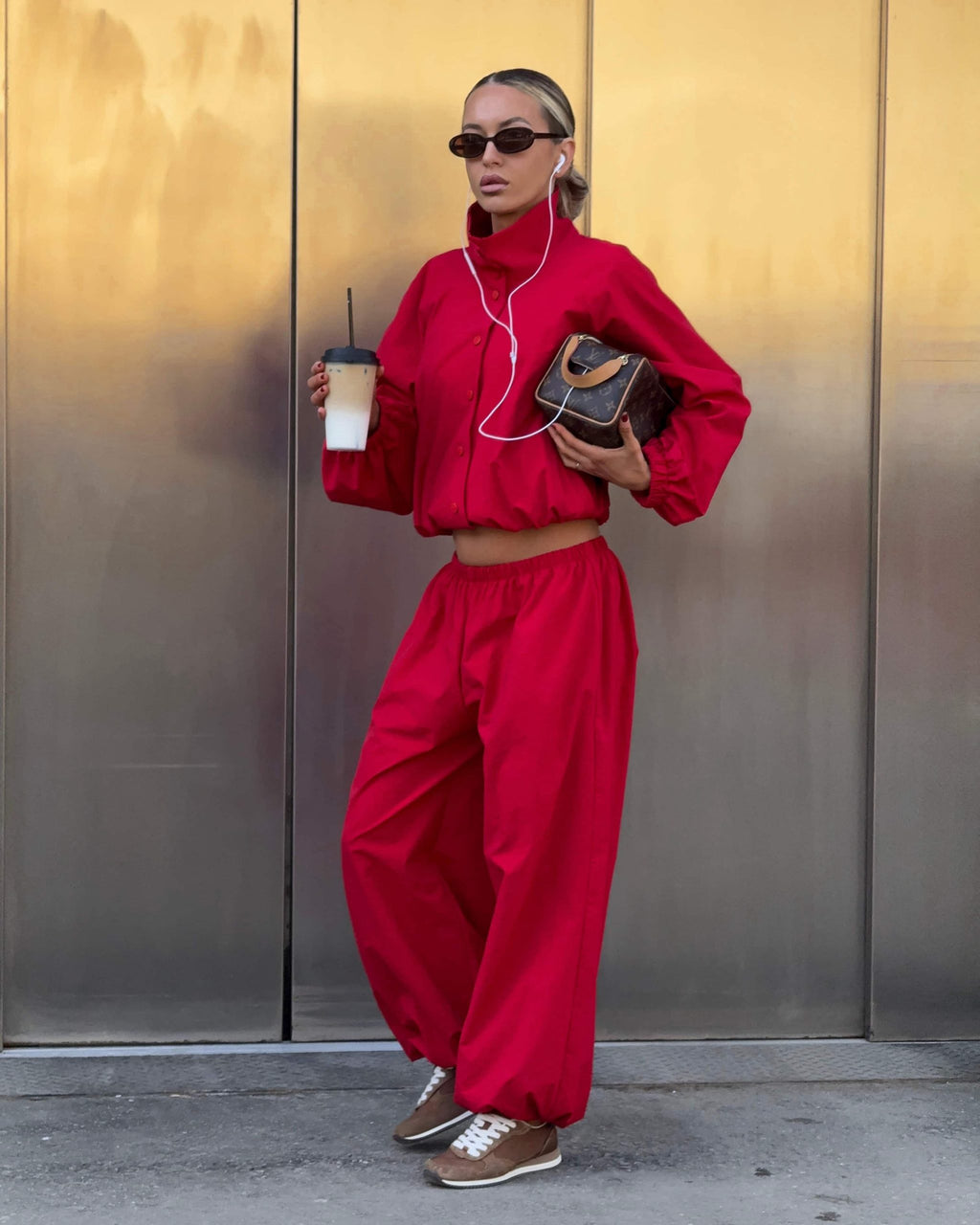 Windbreaker with a peplum “Nicole"