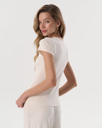 Fitted T-Shirt (Milk)