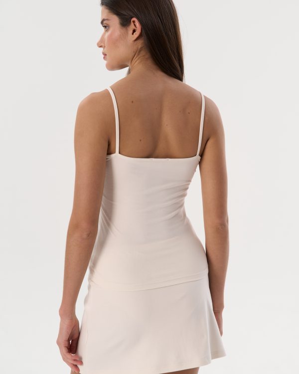 Thin-Strap Tank (Milk)