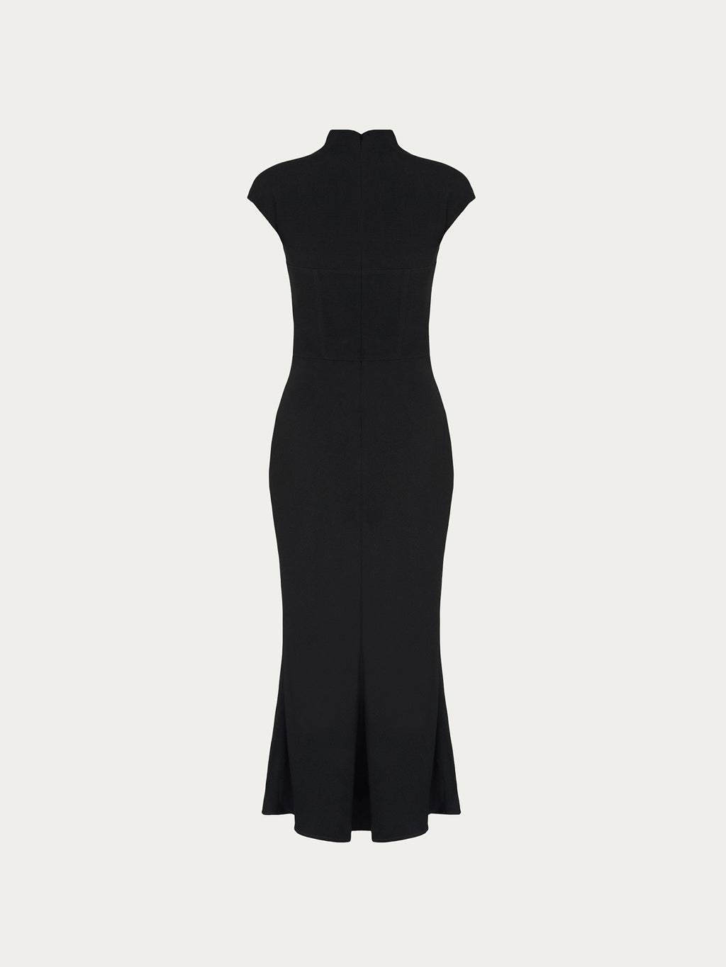 Dress with handmade embroidery Noir