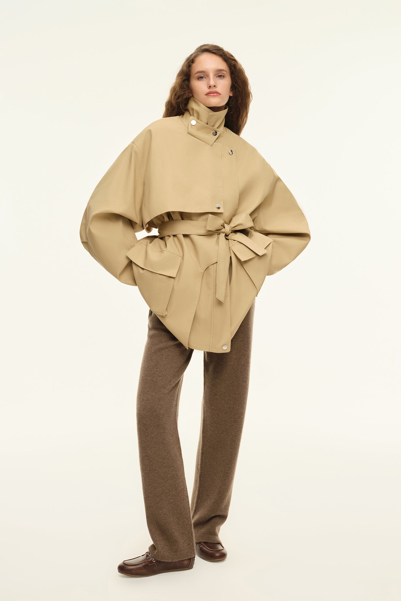 Cropped Trench "The Love Letter"