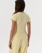 Fitted T-Shirt (Lemon)