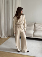 HYGGE knitted suit with wool and cashmere