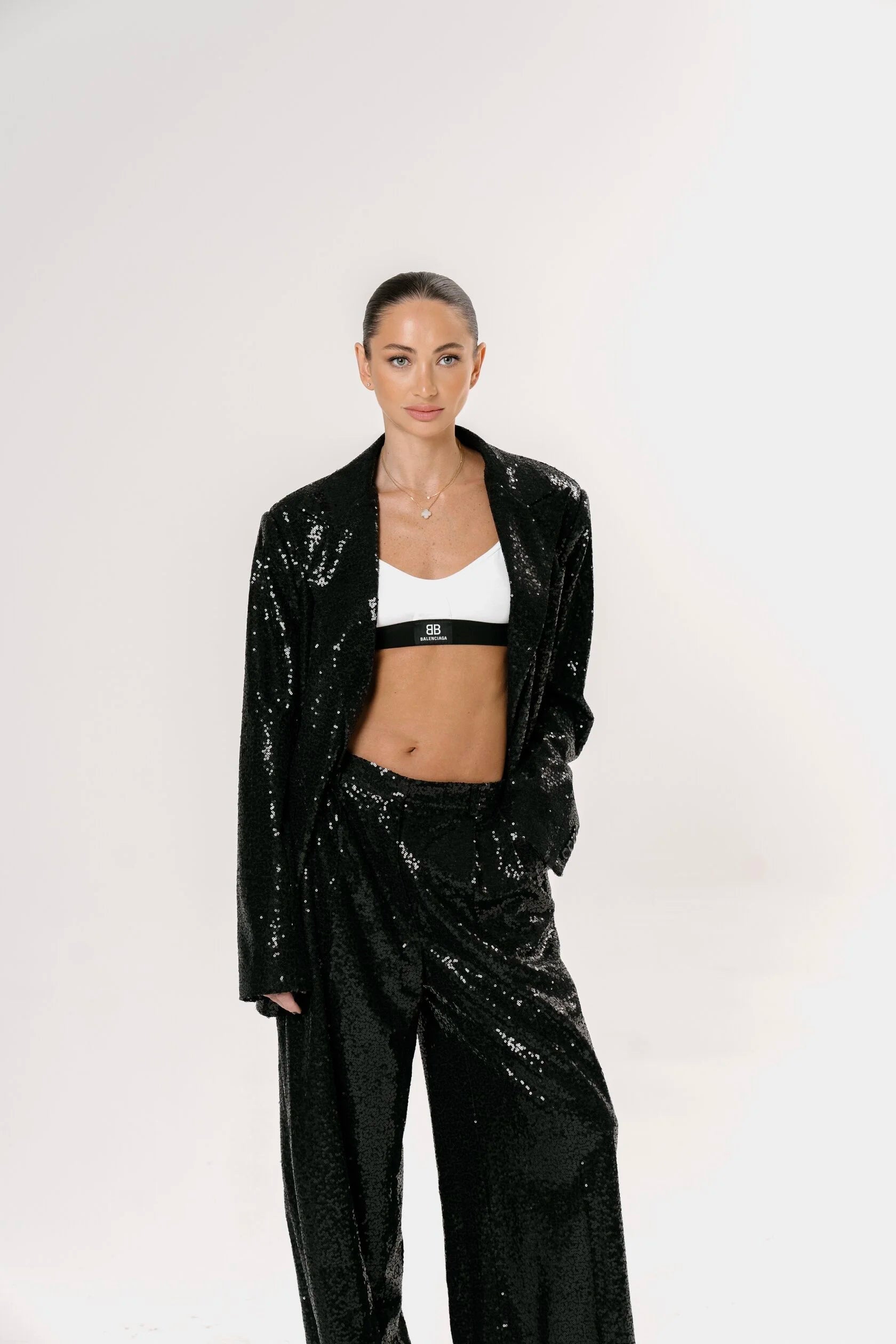 Shiny suit