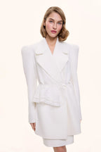 Oversized double-breasted jacket