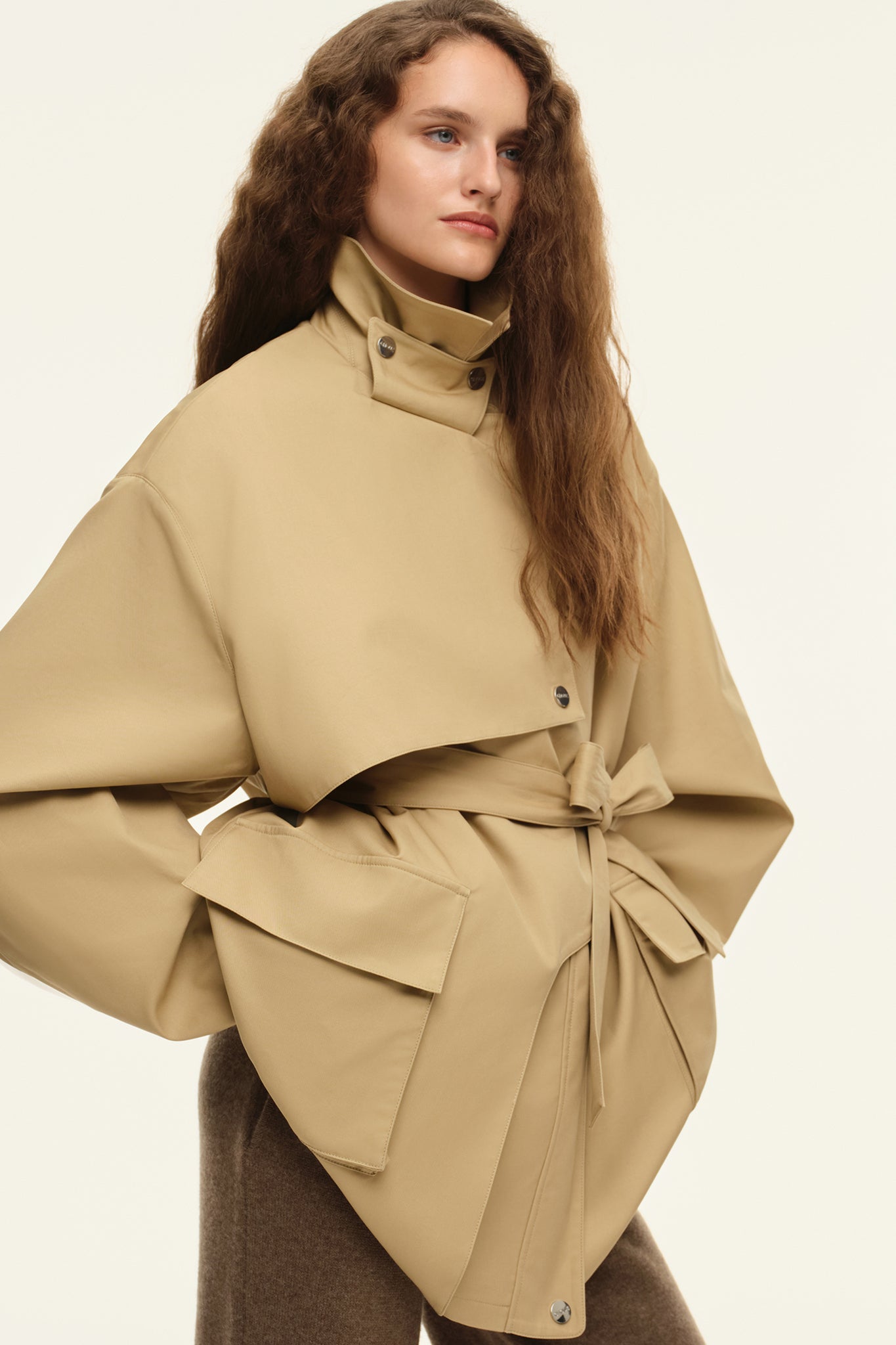 Cropped Trench "The Love Letter"