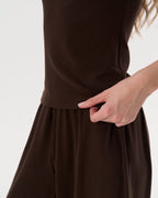 Fitted T-Shirt (Chocolate)