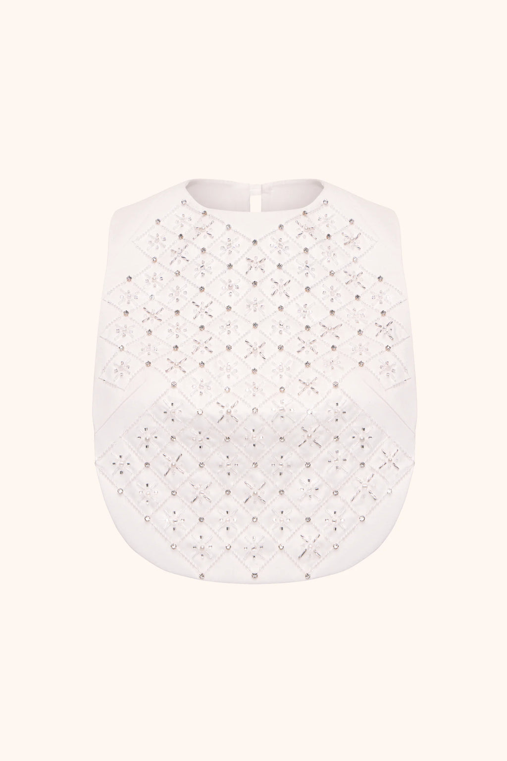 Embroidered shirt front