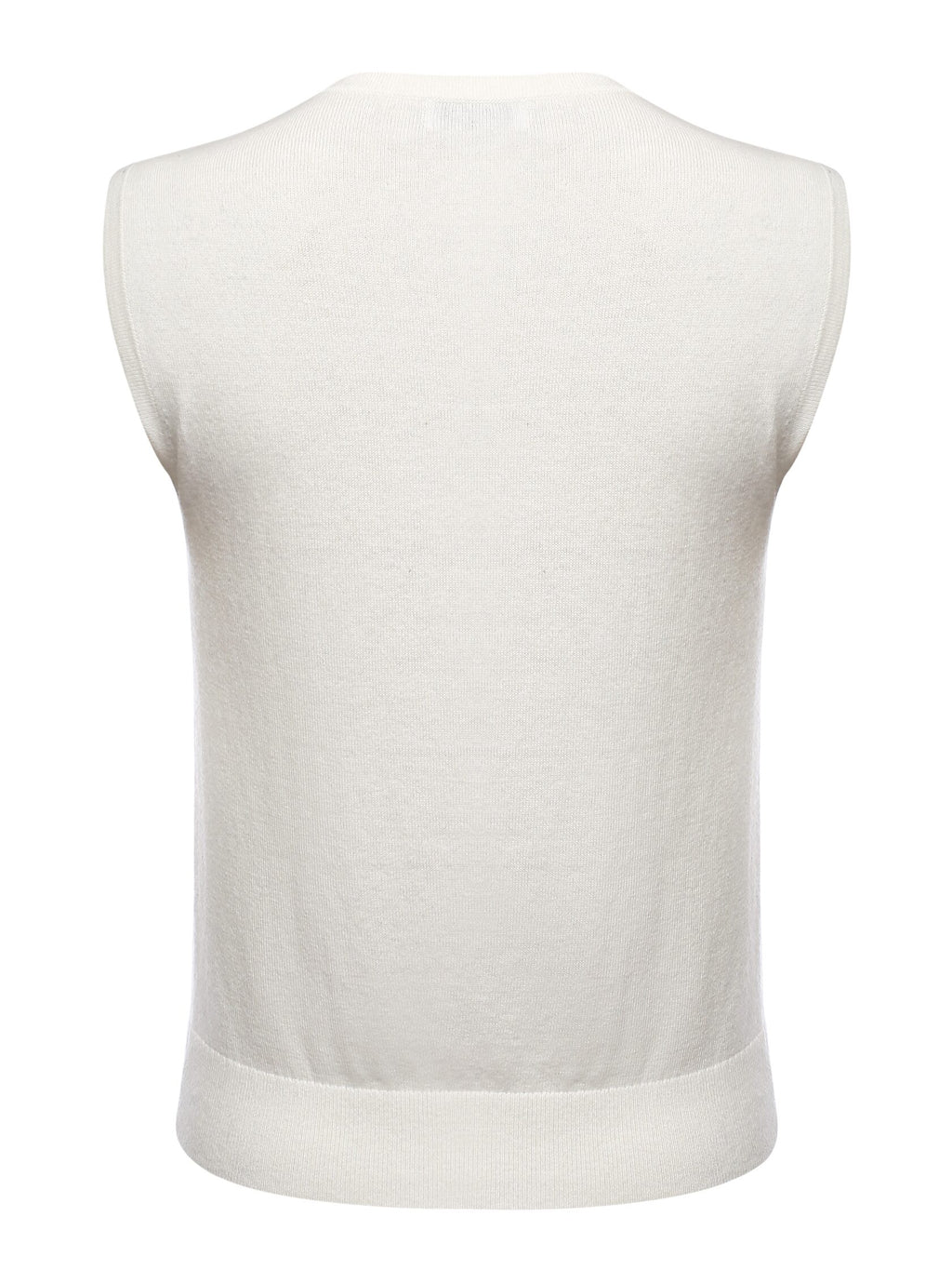 MERINO VEST IVORY
