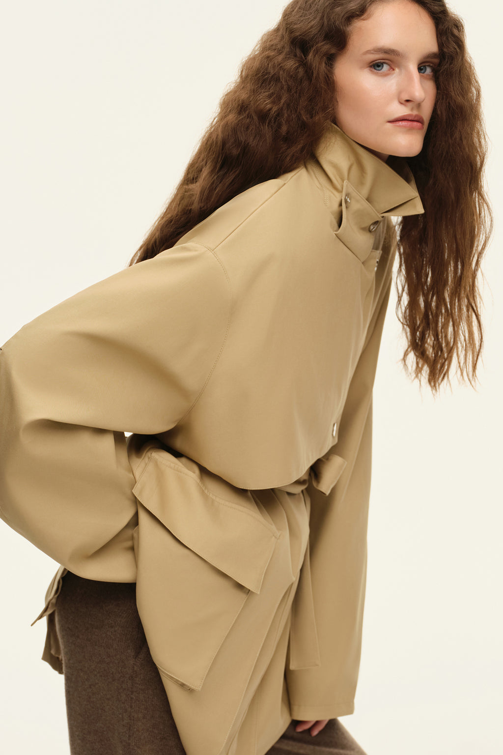 Cropped Trench "The Love Letter"