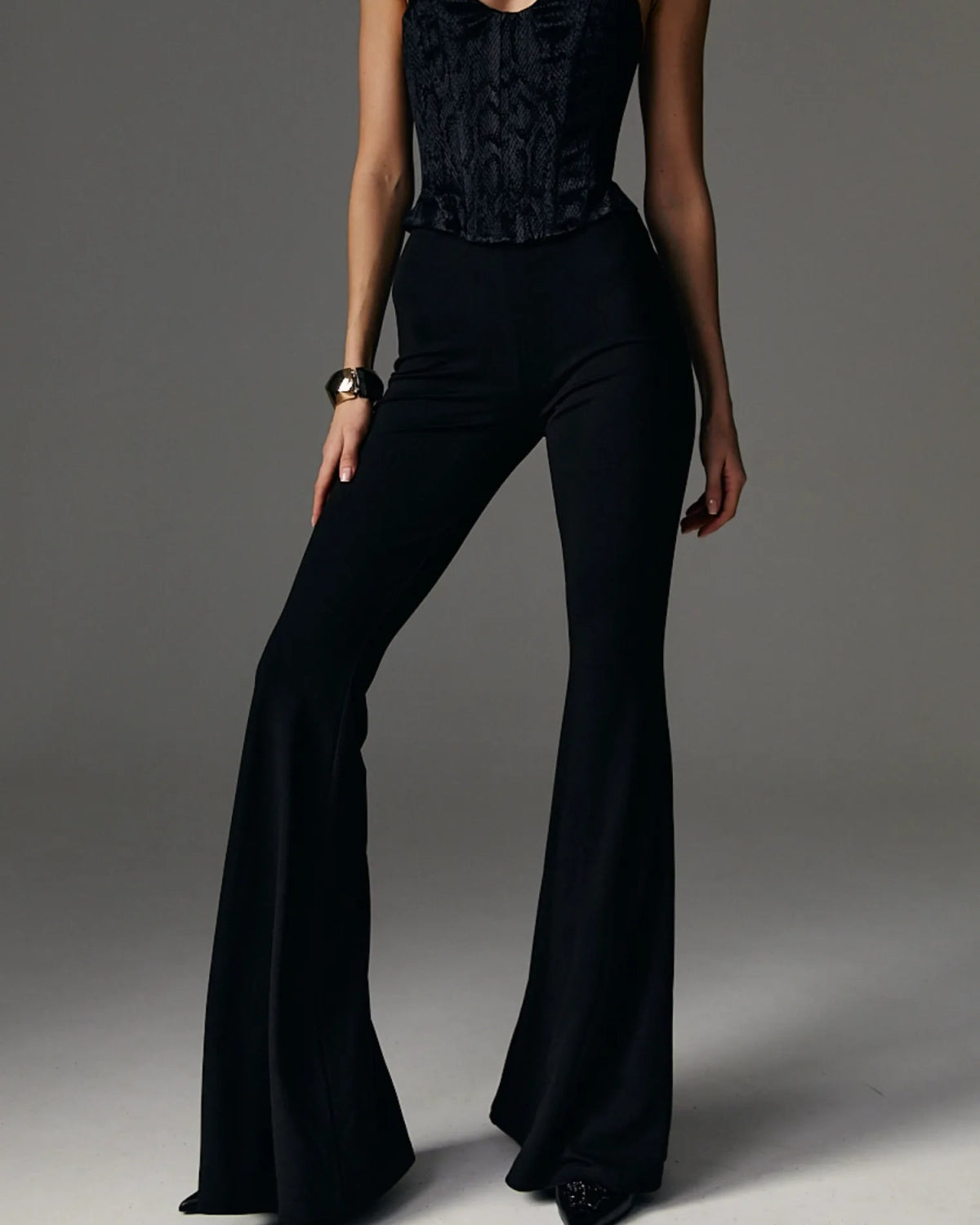 Bell-bottomed trousers