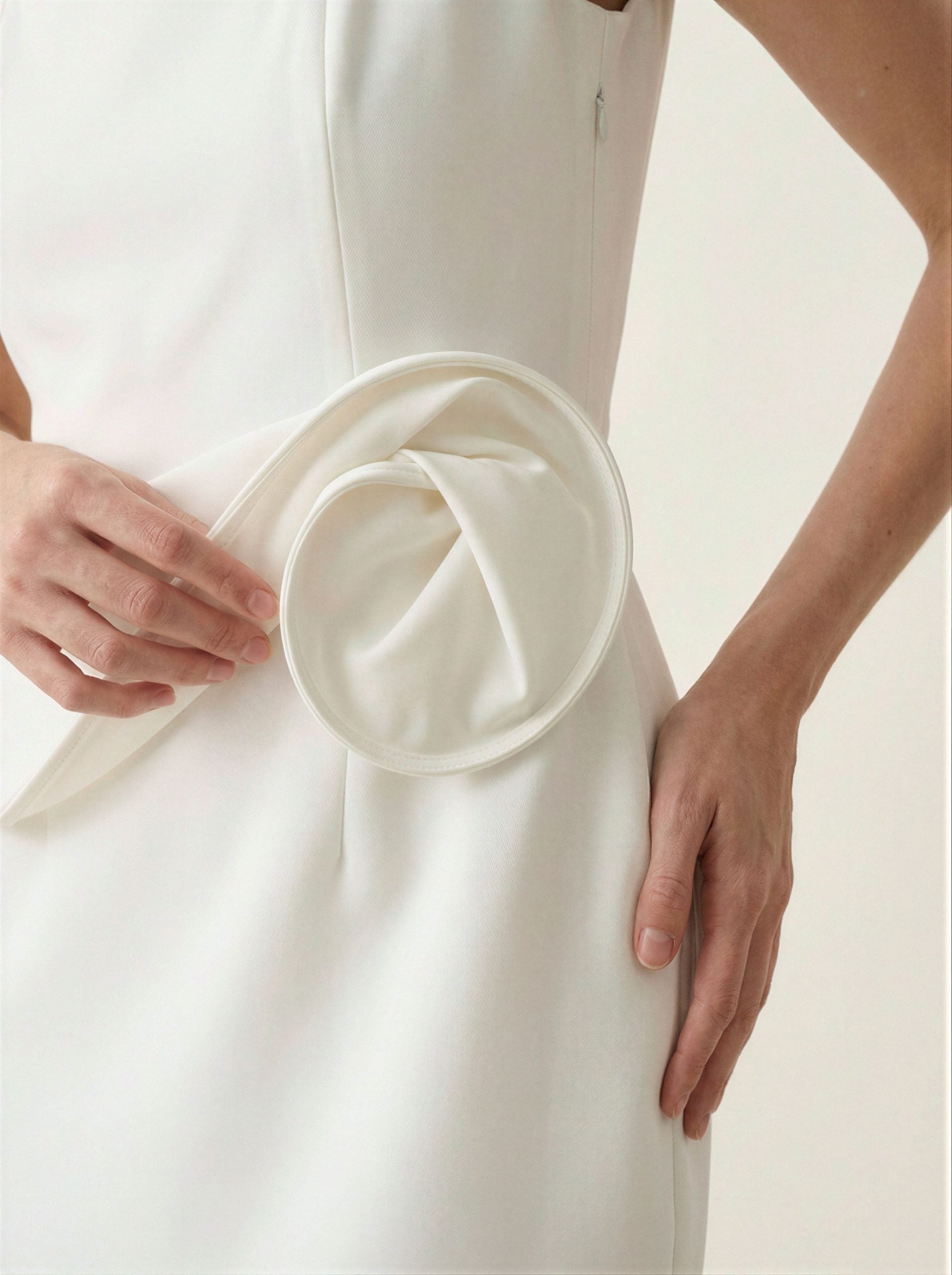 Evening dress “Rosemary", Milky