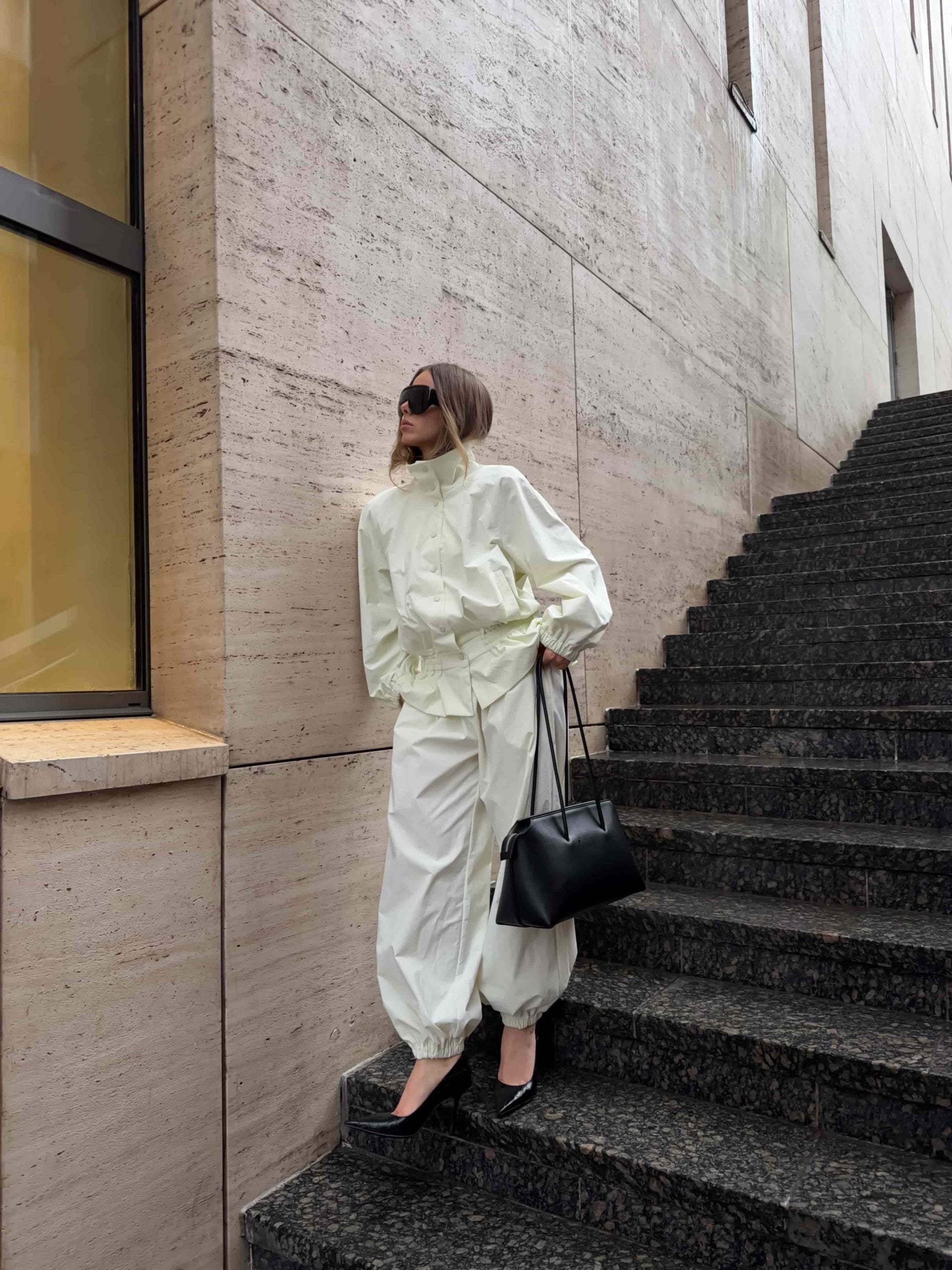 Aladdin's trousers from the Nicole raincoat