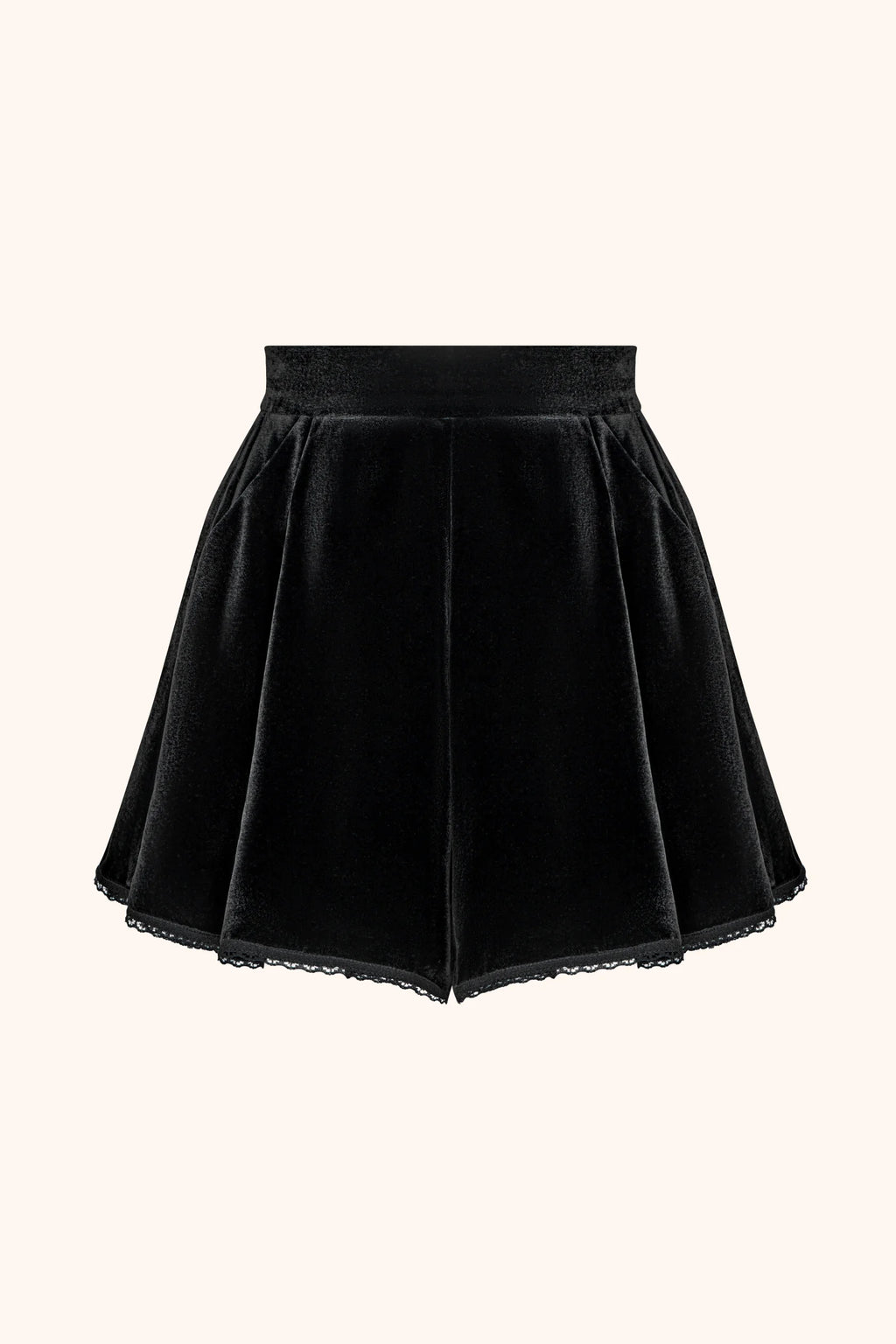 Velvet shorts