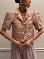 SUGAR PLUM brocade jacket, Pink