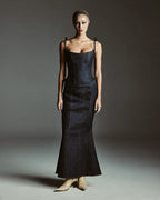 Futurism Denim Corset