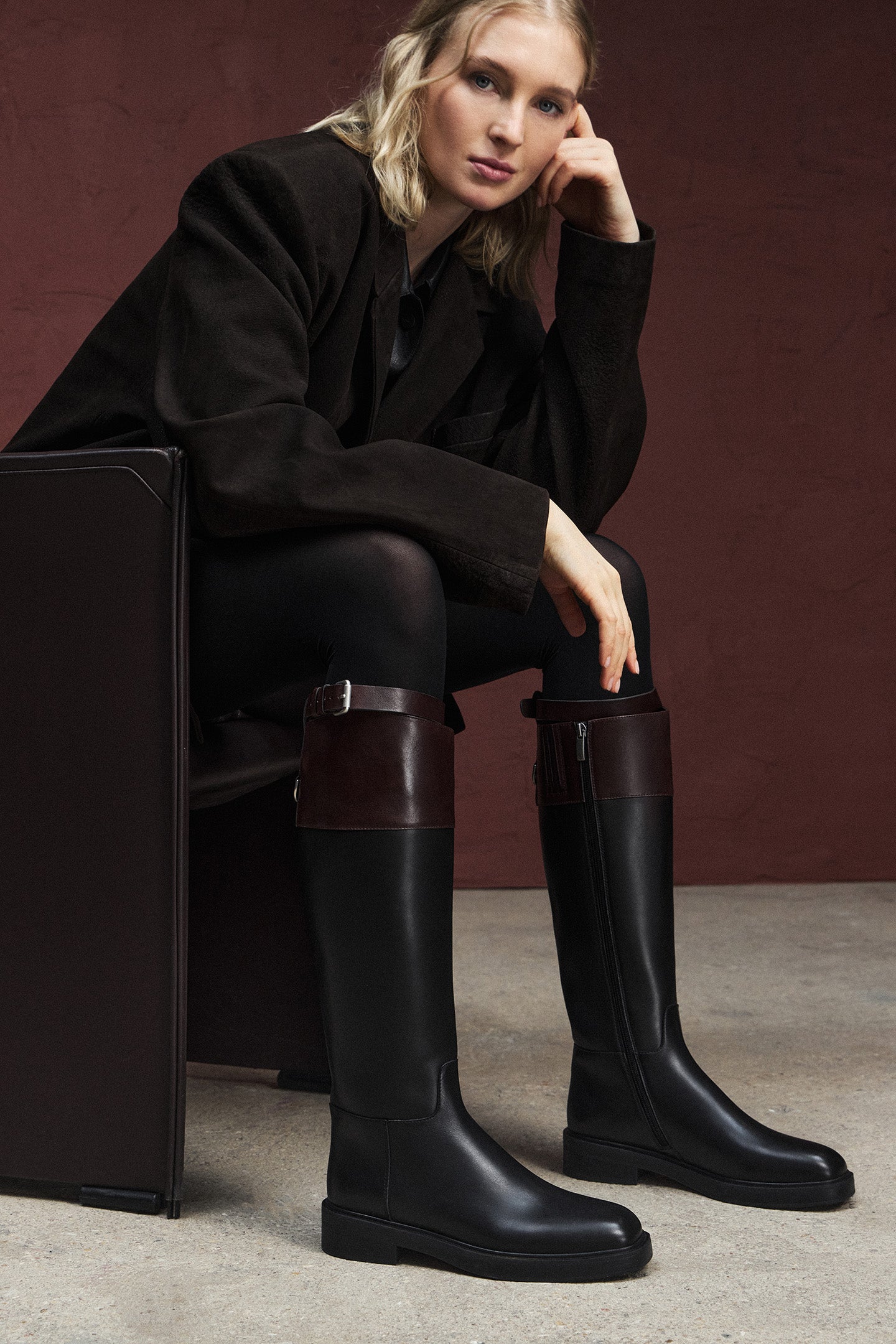 Women's demi-season jockey boots EKONIKA