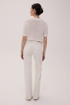 Flare Jeans Ivory