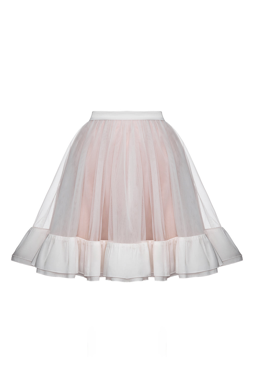 Corset dress with a full skirt