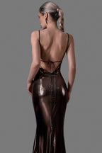 Dress-a combination of flowing fabric