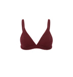 Lisa Bra Top Bordeaux