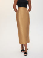 Refined Goldy Midi Skirt