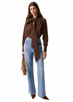 Grace Blouse (Brown)