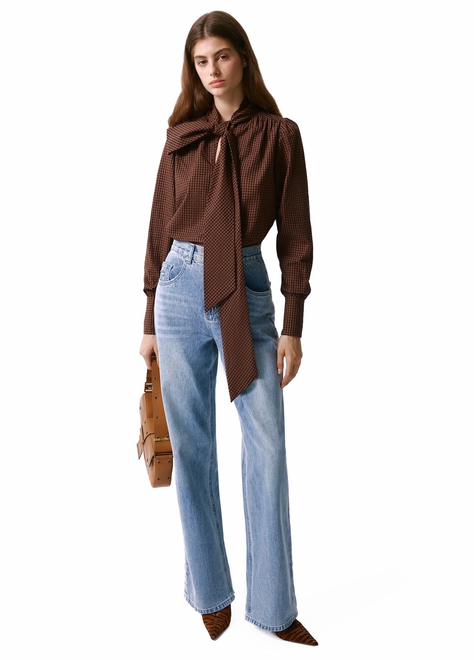 Grace Blouse (Brown)