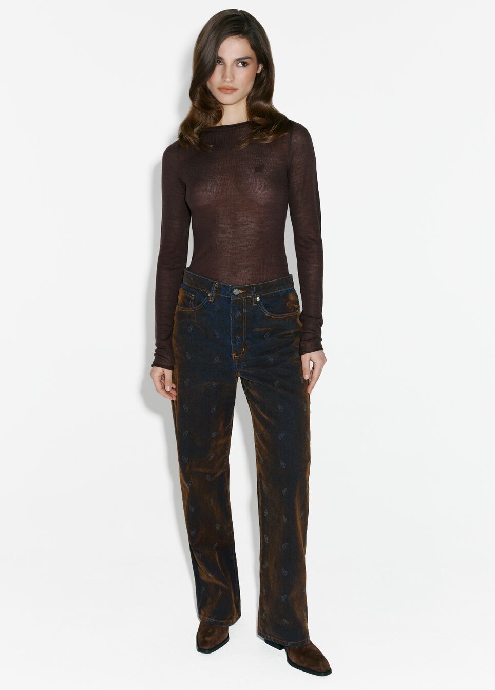 Sandra Longsleeve (Brown)
