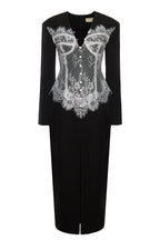 Gabrielle midi black