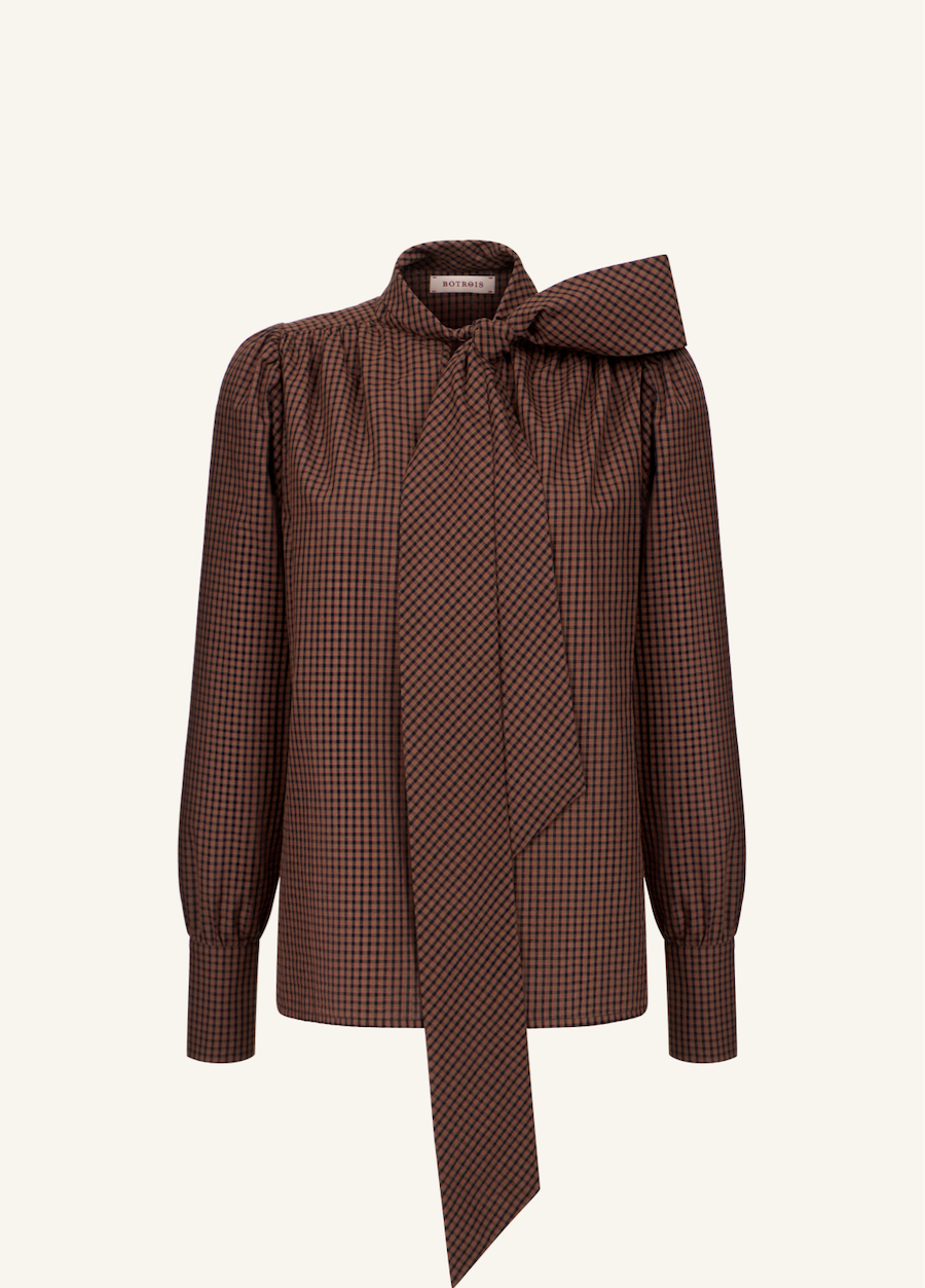 Grace Blouse (Brown)